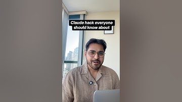 Claude AI hack everyone should know about! #aitools #learnai #claude