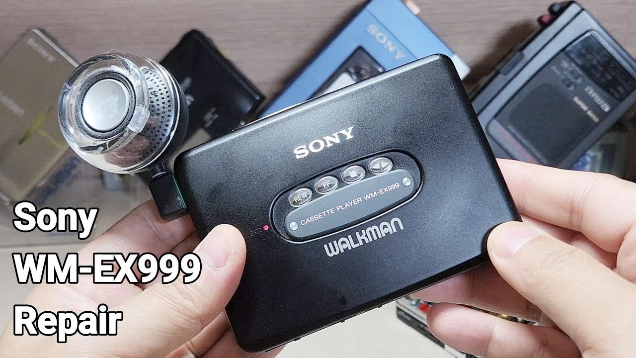 Sony WM-EX999 Repair Cassette Player Walkman - YouTube