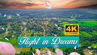 【4K HDR】Flight in Dreams Drone Footage| Sweden Drone Footage Vlog| Best Summer in Sweden| Bjästa
