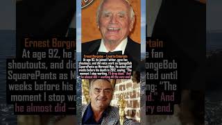Ernest Borgnine – Lived to Entertain #facts #new #movie #history #hollywood Wealth