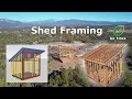 Shed Framing with an Amazing View
