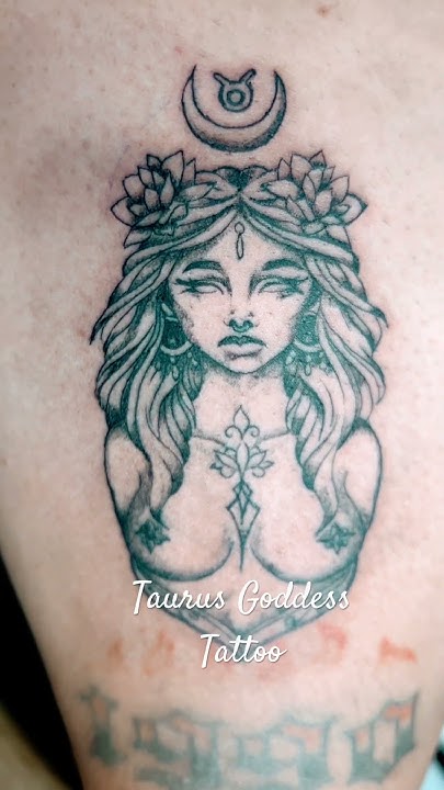  Zodiac tattoo | TAURUS GODDESS 🔥 #zodiac #taurus #tattoo #tattooartist ...