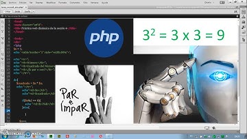 Numeros al cuadrado y como saber si es par o non en PHP