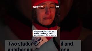 Vigil held for victims of Brown University shooting