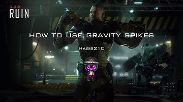 Call of duty black ops 3 how to use gravity spikes