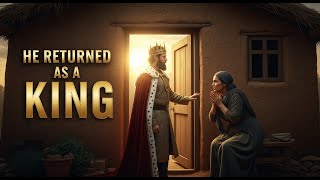 A Hungry Woman Shared Her Last Meal… The Guest Returned as a King
