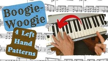 How to Play Boogie-Woogie | The 4 Main Left-Hand Techniques 1/3
