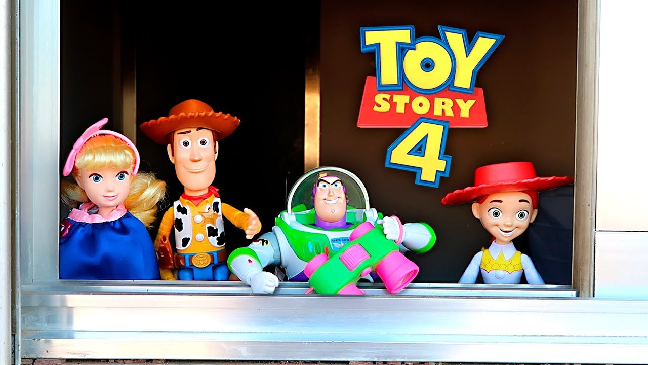 Toy Story en la vida Real! 🚀 Disney juguetes Playset 🎈 Toy Story 2 3 4 🤠  acción viva Toy Story 