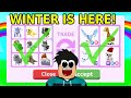 I Traded EVERY *NEW* WINTER PET In Rich Adopt Me Servers!