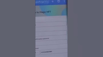 To create magic nft account  join link  https://magicnft.xyz/v16/#signup?code=NXYDXXU7USZ5