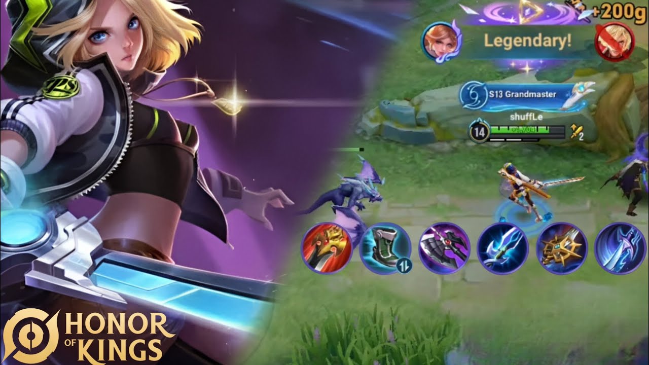 BUTTERFLY IS A KILLING MACHINE | HONOR OF KINGS GAMEPLAY