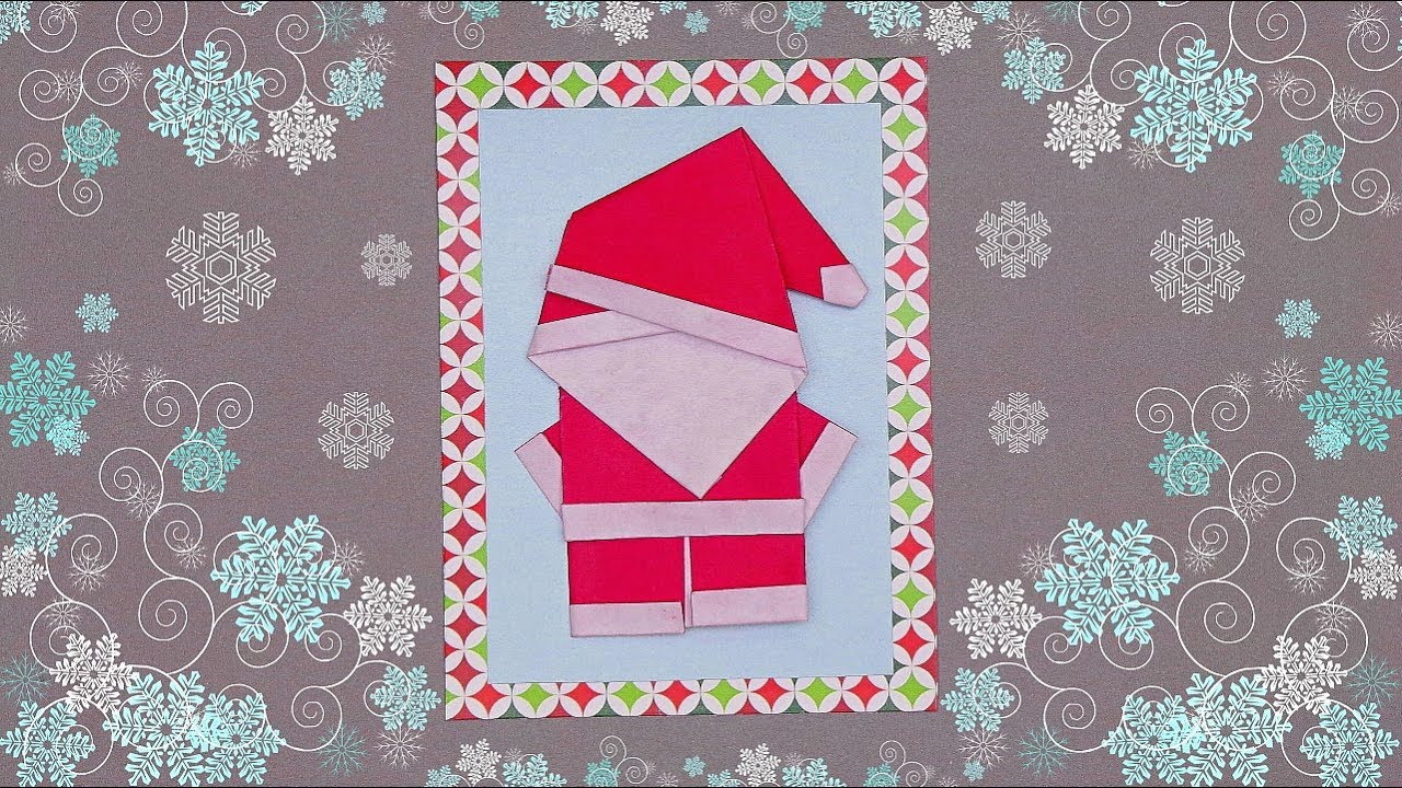 origami christmas cards instructions