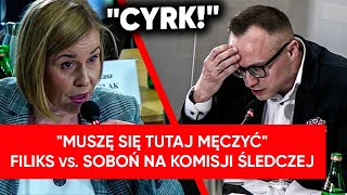 "Został pan memem!". Soboń kontra Filiks na komisji śledczej. "Muszę się tutaj męczyć"