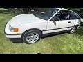 Crx walk around and start up