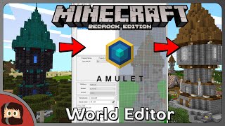 World Edit For Bedrock. Amulet Tutorial | Minecraft Bedrock AND Java Edition
