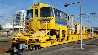 JR東海ロングレール輸送車キヤ97(R101編成)西浜松回送　豊橋発車