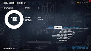 Payday 2 - Four Stores speedrun 0:54 (normal)