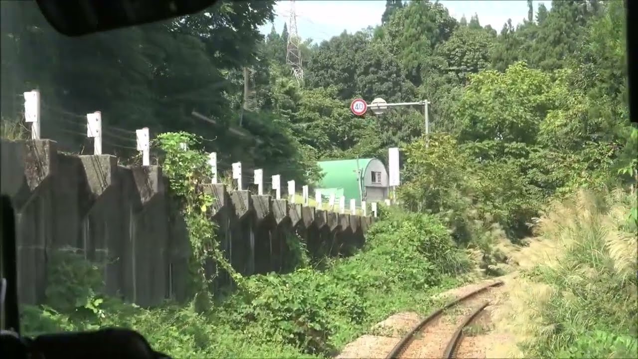 【前面展望動画】JR只見線　キハE120形+キハ110形　普通　小出→只見