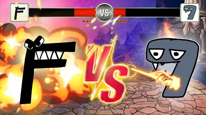 F vs SEVEN (Alphabet Lore VS Numbers Lore)
