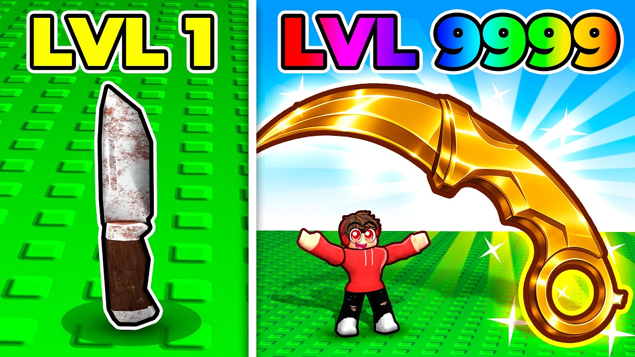 ROBLOX MY KNIFE FARM..
