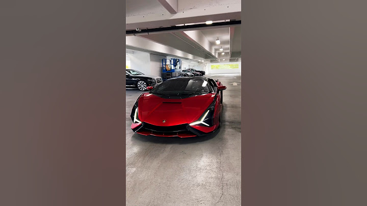 This $3,000,000 Lamborghini Sian Hypercar sounds incredible.