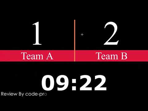 Football Scoreboard System in JavaScript With Source Code | Source Code & Projects