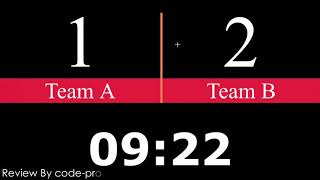 Football Scoreboard System in JavaScript With Source Code | Source Code & Projects screenshot 3
