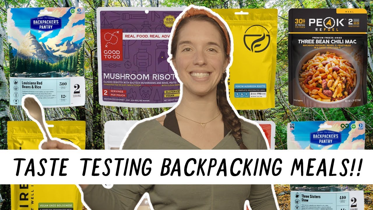 ⁣Taste Testing BACKPACKING MEALS! | Miranda in the Wild