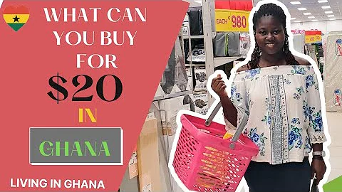 WHAT $20 GETS YOU IN GHANA||LIVING IN GHANA