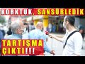 AKP'li Vatandaşla Tartışma Çıktı! KORKTUK SANSÜRLEDİK!