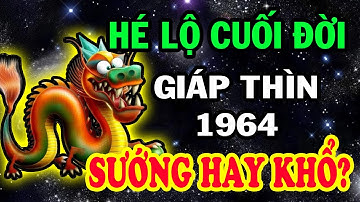 Dự ngôn chấn động, cuộc đời tuổi Giáp Thìn 1964 về già Thần Tài Báo Mộng, trúng số bất ngờ, Cực Giàu
