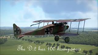 Flying Circus: the Halberstadt D.2 fighting over Metz
