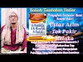 Kelas Tambahan 31/5/2024 Ustaz Mohamad Azim Bin Zainal (Tok Pakir Melaka)