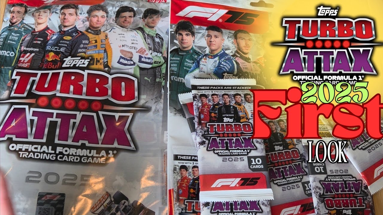 TOPPS TURBO ATTAX 2025 OPENING - FIRST LOOK