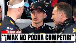 F1 HOY: ¡MENSAJE DE LA FIA FURIOSA PARA MAX VERSTAPPEN!