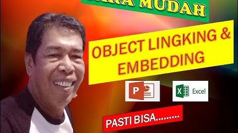 Tutorial integrasi Aplikasi Perkantoran: Object Linking & Embedding (OLE)