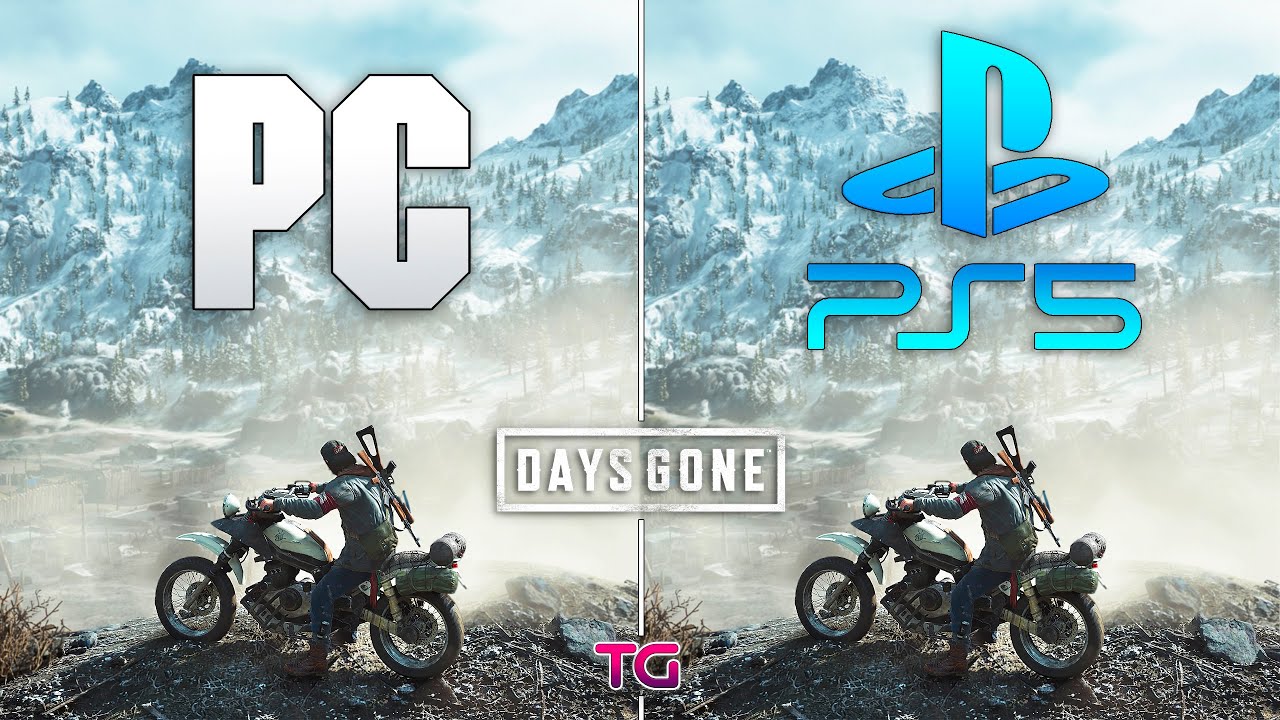 Days Gone PC vs PS4Pro  Direct Comparison 