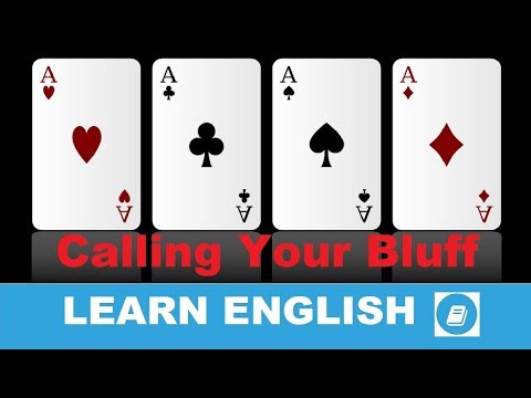 Video: Che cosa significa bluff?