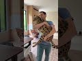 Chloe the serval gets carried