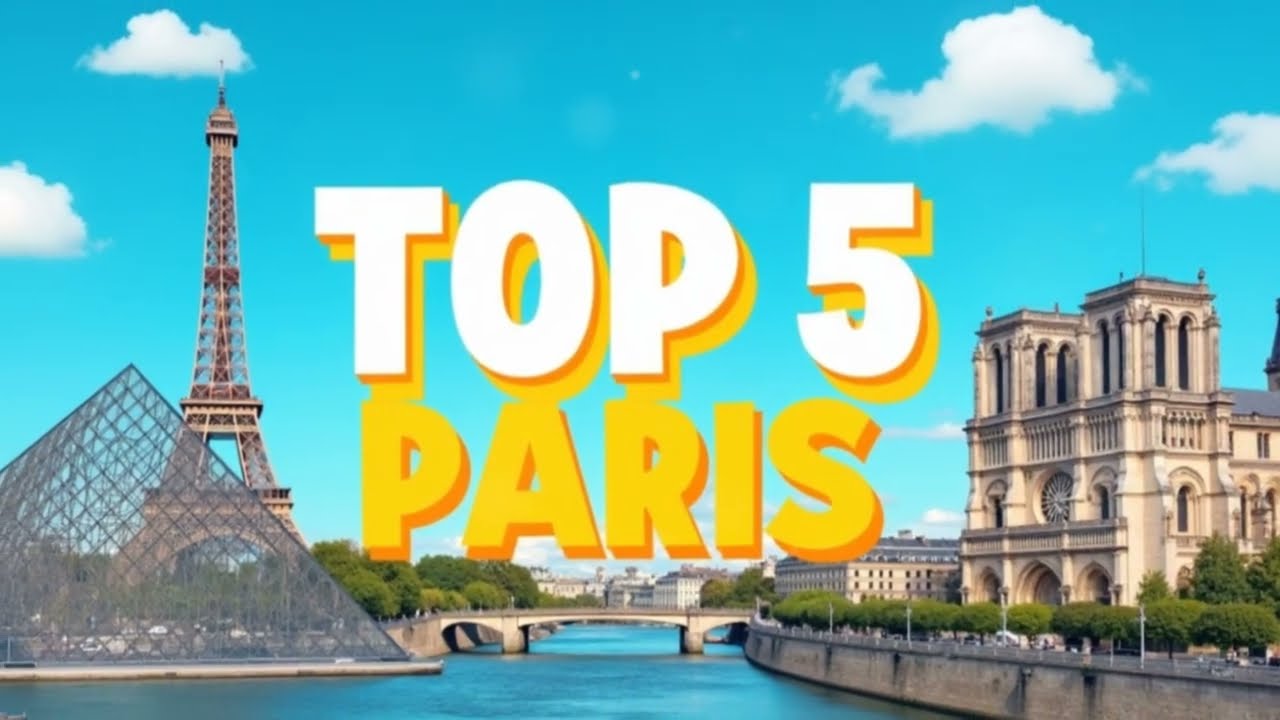 Top 5 Places to Visit in Paris 🇫🇷 | Must-See Landmarks & Travel Guide 2025