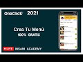 🔥 Creación de  Menú  Digital con #OlaClick  2021 | Curso GRATIS