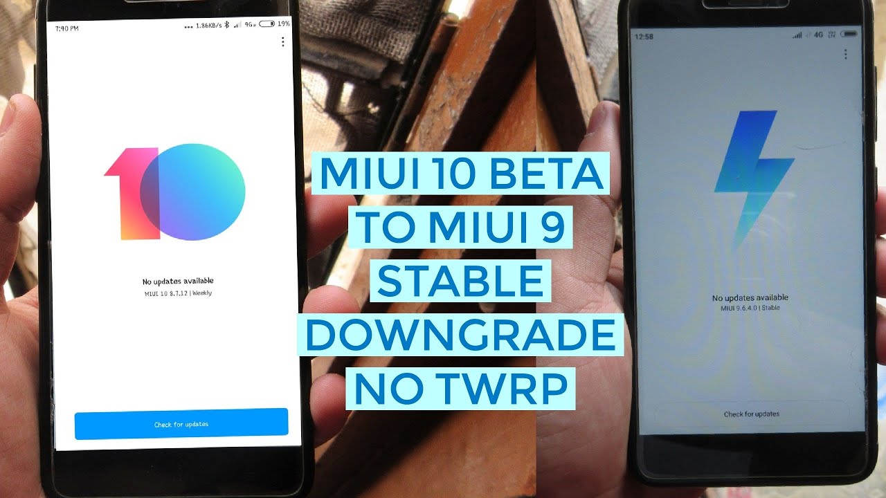 Redmi 4 - MIUI 10 Beta To MIUI 9 Stable (NO TWRP)By - MeetNish