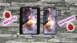 Samsung Galaxy Fold Vs Samsung Galaxy S10 Plus - Antutu Benchmark