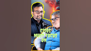 CISOs Must Focus On | DSCI Chief, Vinayak Godse #CyberSecurity #DataPrivacy #ciso #datasecurity