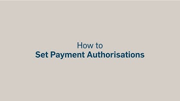 Capitec Business | Online Banking | How to Set Payment Authorisations