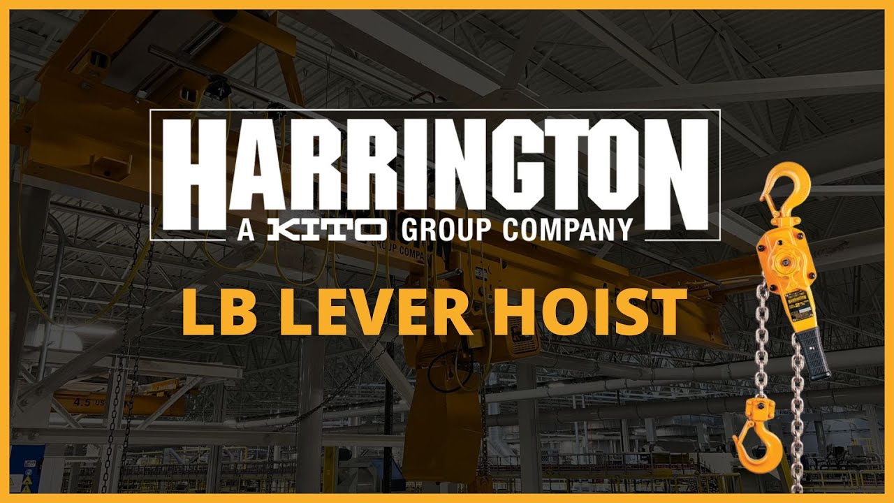 Harrington LB Lever Hoist YouTube