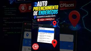Preenchimento automático de endereços ENQUANTO O USUÁRIO DIGITA | #delphi #mapas #tmssoftware #004