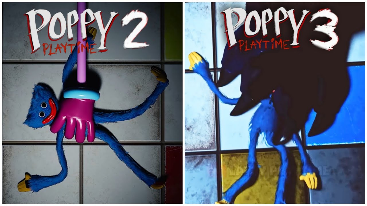 Trailer Comparison: Poppy Playtime Chapter 3 Vs Chapter 2 Vs Chapter 1, Poppy Playtime Chapter 3 