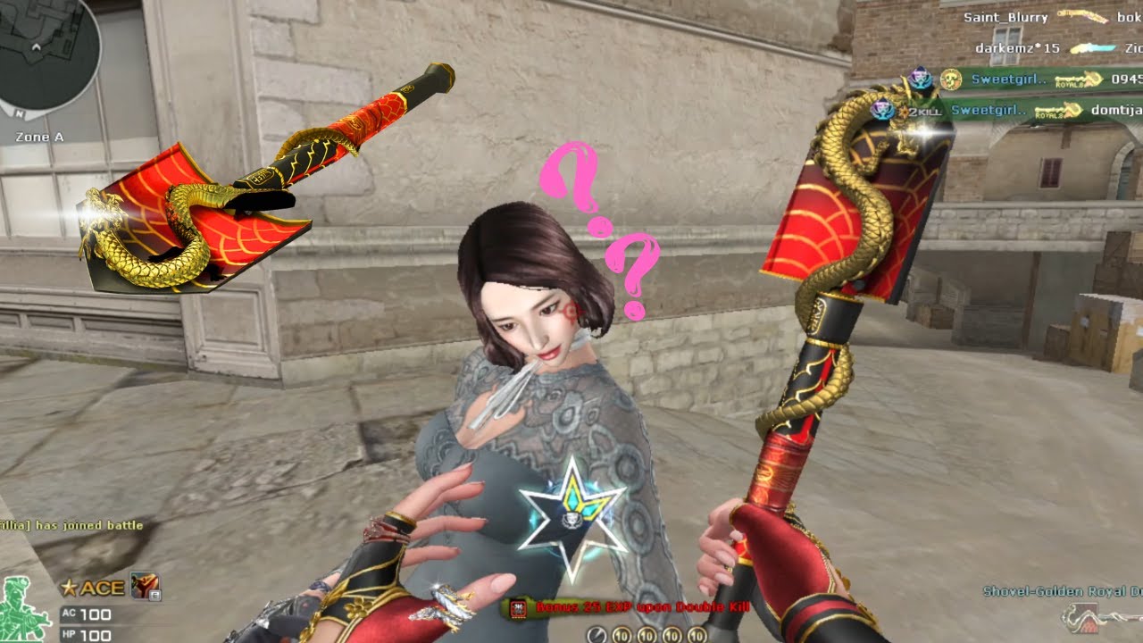 Shovel-Golden Royal Dragon - CrossFire Philippines