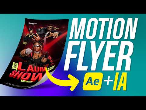 Créer un MOTION FLYER Pro avec l'IA + AE 2026